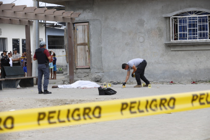 Referencial. Los distritos Nueva Prosperina, Sur, Portete y Esteros son los que más eventos múltiples de muertes violentas registran en este año.