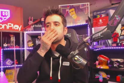 Captura del video que Auronplay ha publicado en su canal secundario de YouTube.