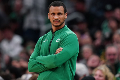 Joe Mazulla cumplía ya desde septiembre las veces de entrenador de los Celtics.