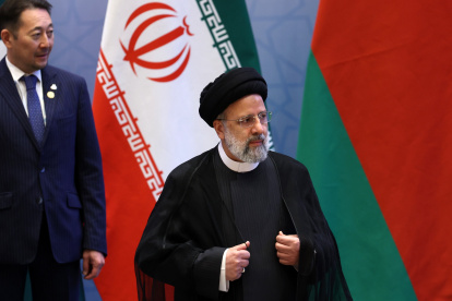 Foto reciente del presidente iraní, Ebrahim Raisi