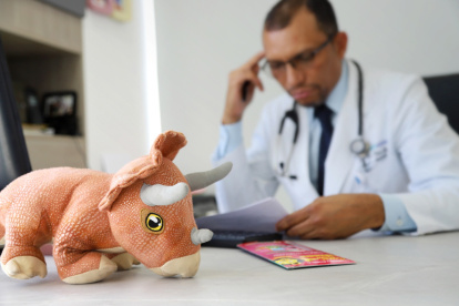 El consultorio de atención psicológica del Hospital Alcívar les ofrece un entorno lúdico a los pacientes infantiles