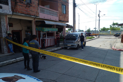 Daule. El asesinato ocurrió a las 12:30 del pasado jueves.