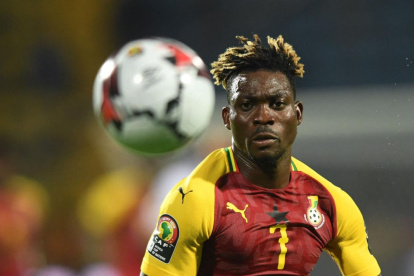 Christian Atsu llegó en septiembre de 2022 al Hatayspor de Turquía.