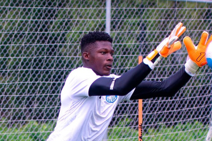 Gilmar Napa es una de las opciones que Emelec tendrá en el arco, durante la temporada 2023.