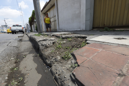 Los moradores denuncian el mal estado de las veredas