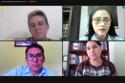 La comisión sesionó este 20 de febrero de 2023 de forma virtual, pero ninguno de sus invitados se conectó.