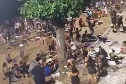 El hecho se produjo durante el desarrollo de una fiesta por carnaval.