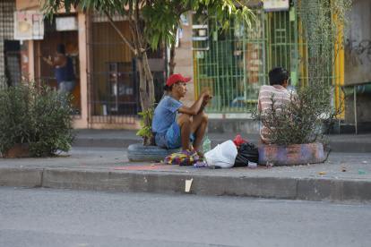 Panorama. Esta es la escena común en el sector, a diario.