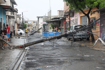 El suceso se registró en el norte de Guayaquil.