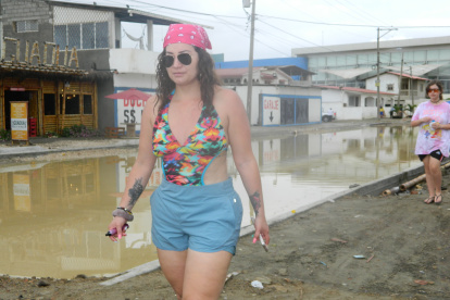 Así quedaron las calles aledañas a la tercera etapa del malecón, en construcción.
