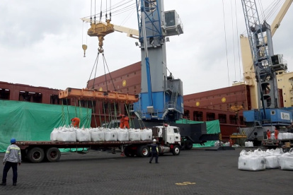 La minería ocupa el cuarto puesto en las exportaciones ecuatorianas.