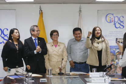 Los nuevos miembros del órganos tras la destitución de los anteriores.