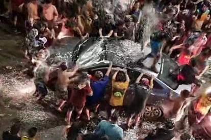 La situación en el balneario se descontroló durante el feriado de Carnaval.