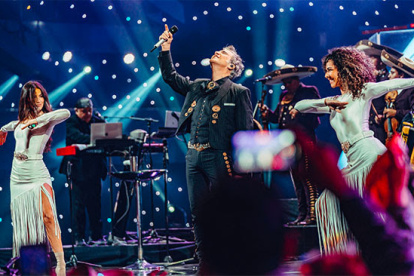 En Chile inició la gira latinoamericana que lo llevará también por Argentina, Perú y Ecuador.