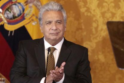 Lenin Moreno salió del país tras terminar su mandato en 2021. Antes fue vicepresidente de Rafael Correa.