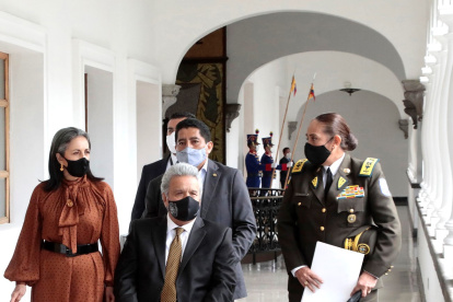 Causa. La Fiscalía ha investigado al presidente Lenín Moreno desde 2019, tras varios reportajes de prensa.