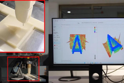 Un equipo de la Universidad de Wuyi en la ciudad de Jiangmen (China), ha creado un dedo biónico que puede captar las formas y texturas internas de objetos complejos tocando su superficie exterior.