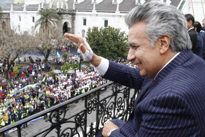 Lenín Moreno en una foto de archivo.