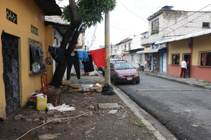 Guayaquil. Esta fue la casa atacada este jueves 23.