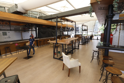 Una de las naves quedará completamente deshabilitada en Mercado del Río