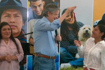 En septiembre pasado, el presidente Guillermo Lasso protagonizó un hecho que fue criticado, en la entrega de casas a familias vulnerables, en Deleg, Azuay. El mandatario amagó a una mujer que esperaba recibir las llaves de una vivienda.