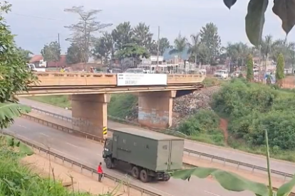 Imagen referencial de uno de los últimos episodios de la resistencia contra el M23, en paso fronterizo del Congo.