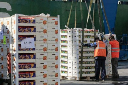 Escaso. Los tomates son los más codiciados y los más ausentes. Solo tres por familia se permite comprar