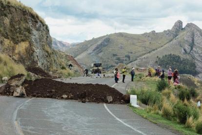 Referencial. Aunque descienden los cortes de carreteras, las manifestaciones siguen su curso en Perú.