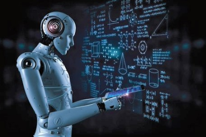 Ilustración que sintetiza el impacto de las herramientas de inteligencia artificial en la educación, especialmente en la universitaria.