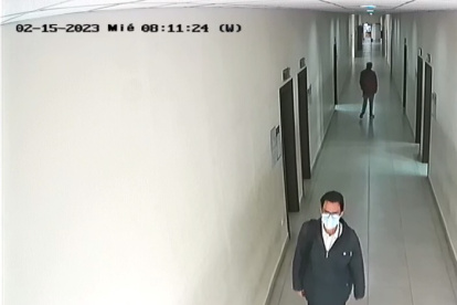 Últoma vez. Fue visto en el interior de la facultad de Agronomía de la UCE