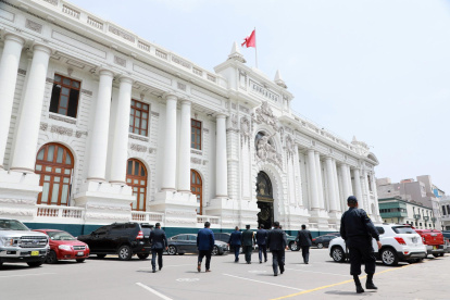 Vista general de la sede del Congreso peruano, en una fotografía de archivo.