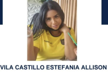 Estefanía Ávila fue vista por última vez en Sauces 9.