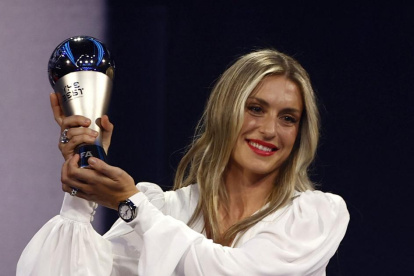 Segundo premio The Best a mejor jugadora del mundo para la española.