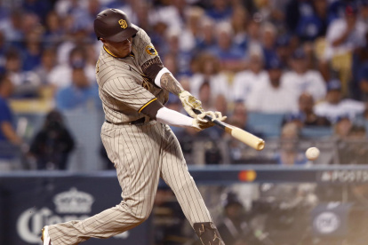 El dominicano Manny Machado de los Padres de San Diego, en una fotografía de archivo.