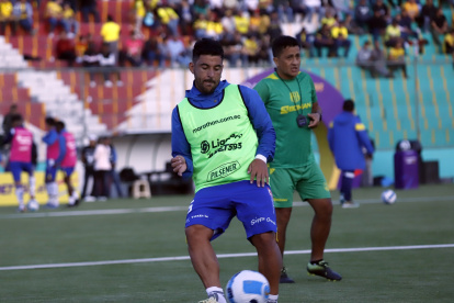 Joaquín Vergés tuvo un buen debut con Gualaceo, elenco al que regresó tras jugar en 9 de Ocrubre.