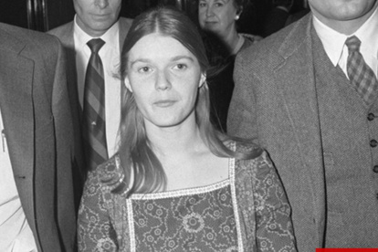 Linda Kasabian durante el juicio que se llevó a cabo en Los Ángeles entre 1970 y 1971.
