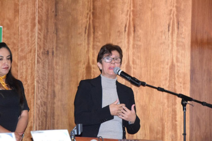 Gina Aguilar, presidenta del Consejo de Participación Ciudadana, lideró la petición del informe jurídico.