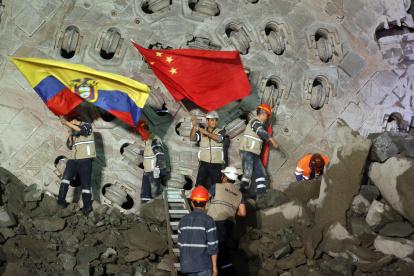 Megaobra. Según Fiscalía, los sobornos se dieron por la construcción de la hidroeléctrica Coca Codo Sinclair.