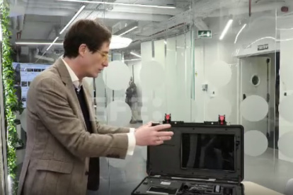 Foto referencial. La empresa española Comitas e-health comercializa estos maletines