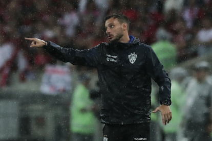 El estratega argentino Martín Anselmi ha logrado cuatro títulos con Independiente del Valle.