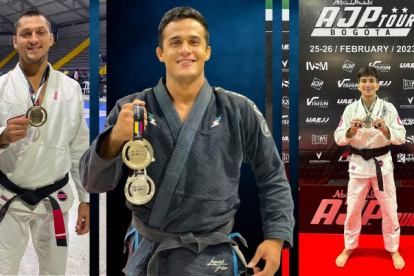 Los ecuatorianos cinturón negro fueron campeones en sus respectivas categorías.