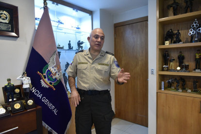 Pedido. El comandante espera que las protestas anunciadas para el 8 de marzo se hagan de forma pacífica.