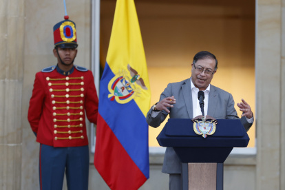 El presidente de Colombia, Gustavo Petro, en una fotografía de archivo.