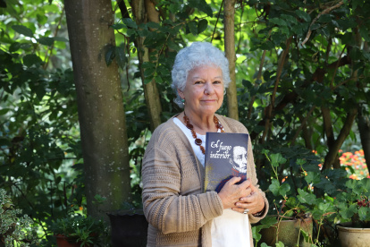Águeda Pallares recibió a EXPRESO en su hogar.