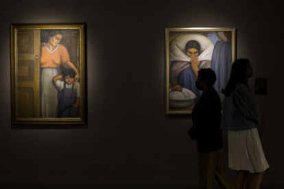Quito. Una de las obras que se exhibe en el Museo Nacional del Ecuador, que se inauguró el pasado 17 de diciembre de 2022 y que cuenta con una serie de cuadros, esculturas, documentos y fotografías.
