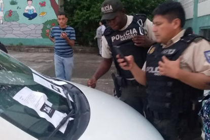 "Tendrá consecuencias su familia y usted" es lo que señala la amenaza