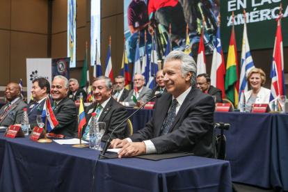 El exmandatario ha sido invitado a varios eventos internacionales para hablar sobre su trabajo en temas de discapacidad.