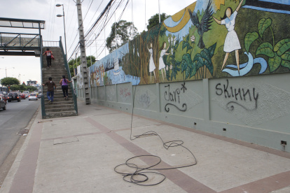 La maestra intimidada pertenece al colegio fiscal Veintiocho de Mayo, ubicado en el norte de la ciudad.