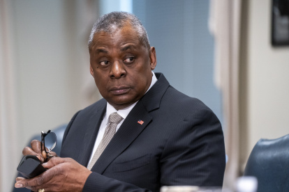 Imagen de archivo del secretario de Defensa estadounidense, Lloyd Austin.