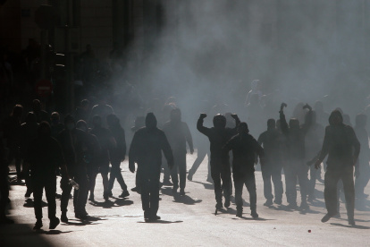Las protestas llevan una semana y exigen responsabilidades políticas por el accidente de tren